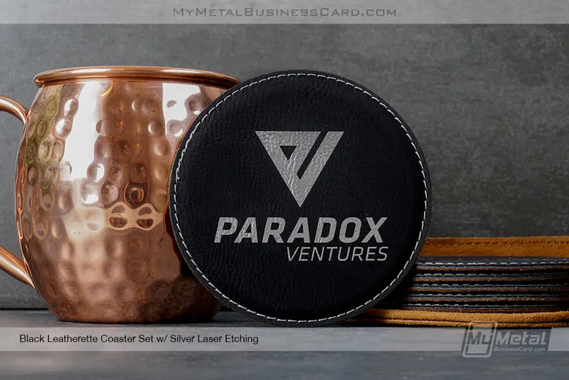 Black-Leatherette-Coaster-Set-Paradox