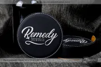 Black-Leatherette-Coaster-Set-For-Brewery