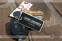 Etched-Metal-Dog-Tag-Key-Chain-With-Black-Screen-Printing