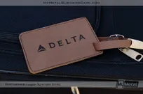 Brown-Leatherette-Luggage-Tag-Laser-Etched-For-Delta