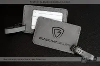 Gray-Leatherette-Luggage-Tag-with-Laser-Etched-Logo-For-Security-Company