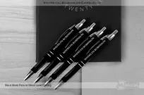 Pen-Black-Metal-With-Laser-Etched-Wth-Your-Custom-Logos