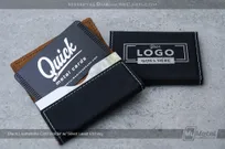 Card-Holder-Black-Leatherette-With-Your-Custom-Laser-Etched-Logo