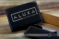 Card-Holder-Black-Leatherette-With-Laser-Etched-Logo-For-Custom-Home-Builder