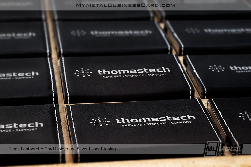 Black-Leatherette-Card-Holders-Laser-Etched-In-House-Production