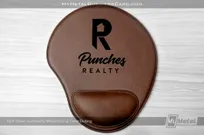 Dark-Brown-Leatherette-Mouse-Pad-Punches-Realty