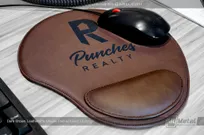 Dark-Brown-Leatherette-Mouse-Pad-Punches-Realty-Desk