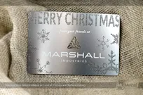 Stainless-Steel-Metal-Christmas-Card-with-Custom-Snowflake-Cutouts