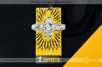 Metal-VIP-Pass-With-Cutouts-And-Yellow-Screen-Printing