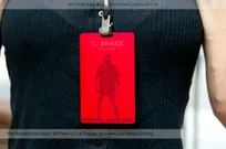 Red-Anodized-Aluminum-VIP-Pass-With-Surface-Etching-And-Cut-Through-Silhouette