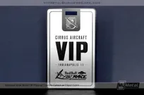 Stainless-Steel-Metal-VIP-Pass-Custom-Cutout-Red-Bull