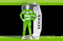 Stainless-Steel-Metal-VIP-Pass-Custom-Shape-Custom-Cutout-Surface-Etching-Spot-color-Racecar-Driver