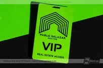 Stainless-Steel-Metal-VIP-Pass-Pablo-Salazar-Realtor