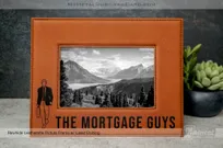 Rawhide-Picture-Frame-With-Laser-Etching-Mortagage-Guys