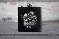 Black-Metal-Flask-With-Silver-Laser-Etching-Custom-Bachelor-Party