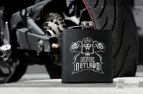 Black-Metal-Flask-With-Silver-Laser-Etching-Custom-Gift-Grooms