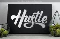 Black-Leatherette-Wall-Decor-Hustle-Artwork