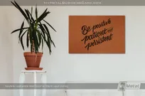 Rawhide-Leatherette-Wall-Decor-Inspirational-Quote-Logo-Artwork
