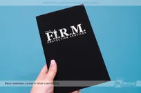 Black-Leatherette-Journal-For-FIRM-Custom-Logo