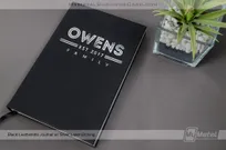 Black-Leatherette-Journal-With-Distressed-Family-Logo
