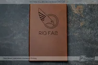 Dark-Brown-Leatherette-Journal-With-Rig-Fab