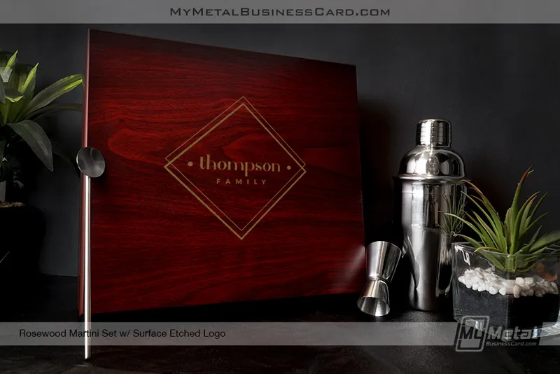 Bartender Kit in Rosewood Box