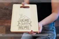 Maple-Wood-Cutting-Board-Gift-with-Home-Sweet-Home-Logo-from-Realtor-to-homebuyer
